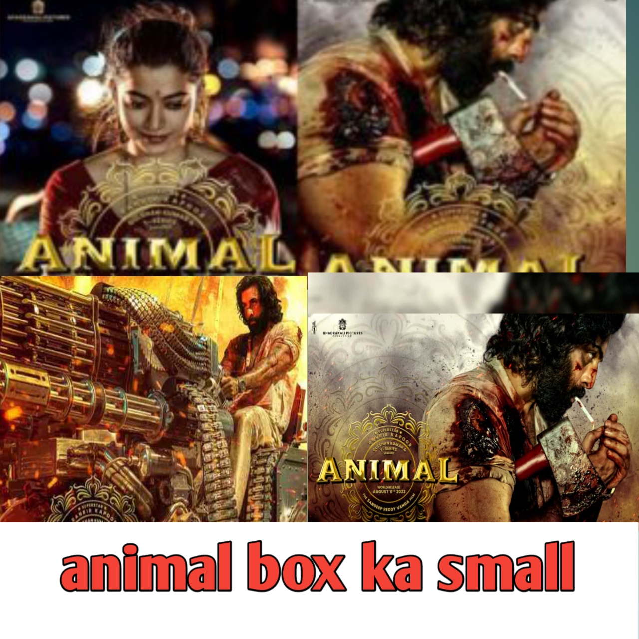 Animal box office collection movie Hindi news 2023